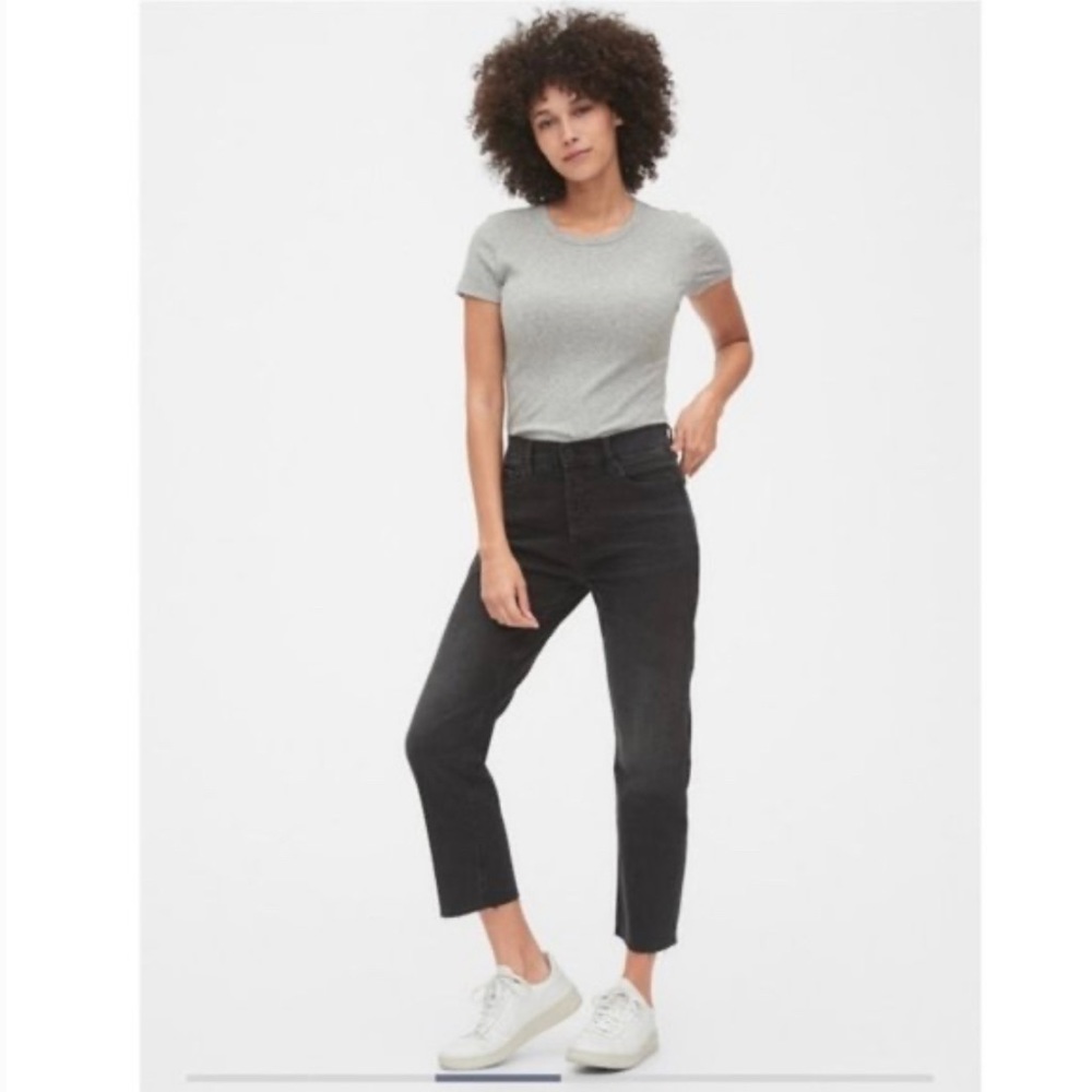GAP Cheeky Straight High Rise Jean Size 30